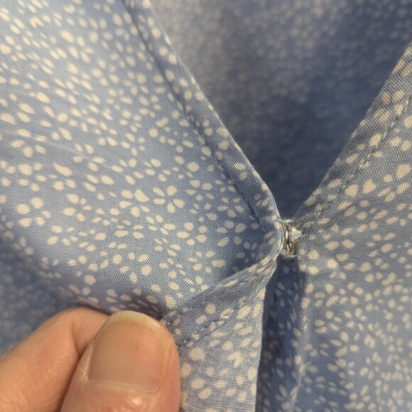 Ivy + Main Size Medium Crop Top Baby Blue - Picture 3 of 12